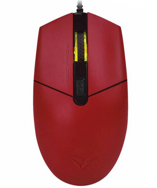 Alcatroz ASIC PRO 8 Wired Blue Ray Mouse Red