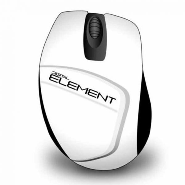 MS-165W WIRELESS MOUSE ELEMENT WHITE