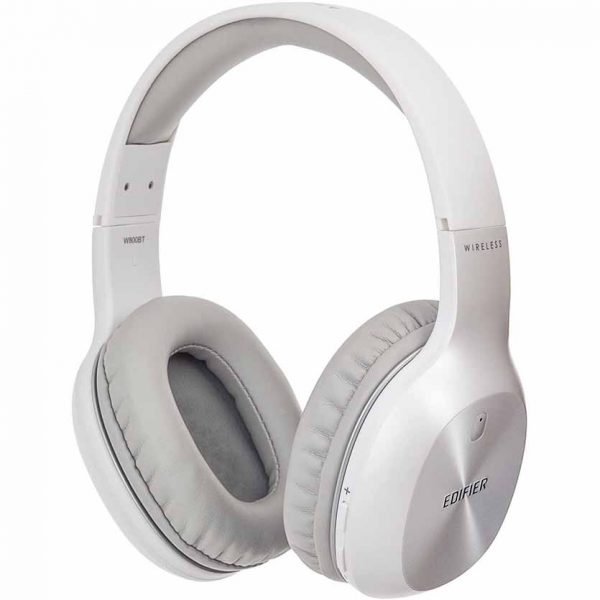 W800BT WHITE BLUETOOTH HEADPHONE W/MIC EDIFIER