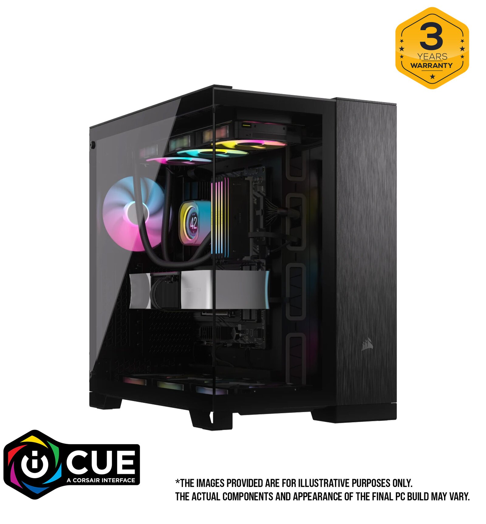 Jupiter One 594 Custom Gaming PC Build (Powered by Corsair iCUE Link)