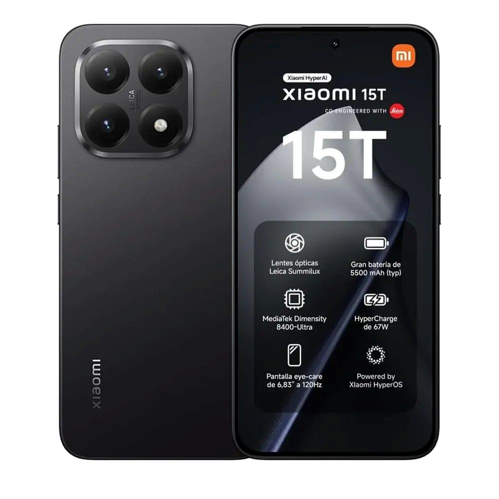 XIAOMI 15T 512GB 12GB BLACK