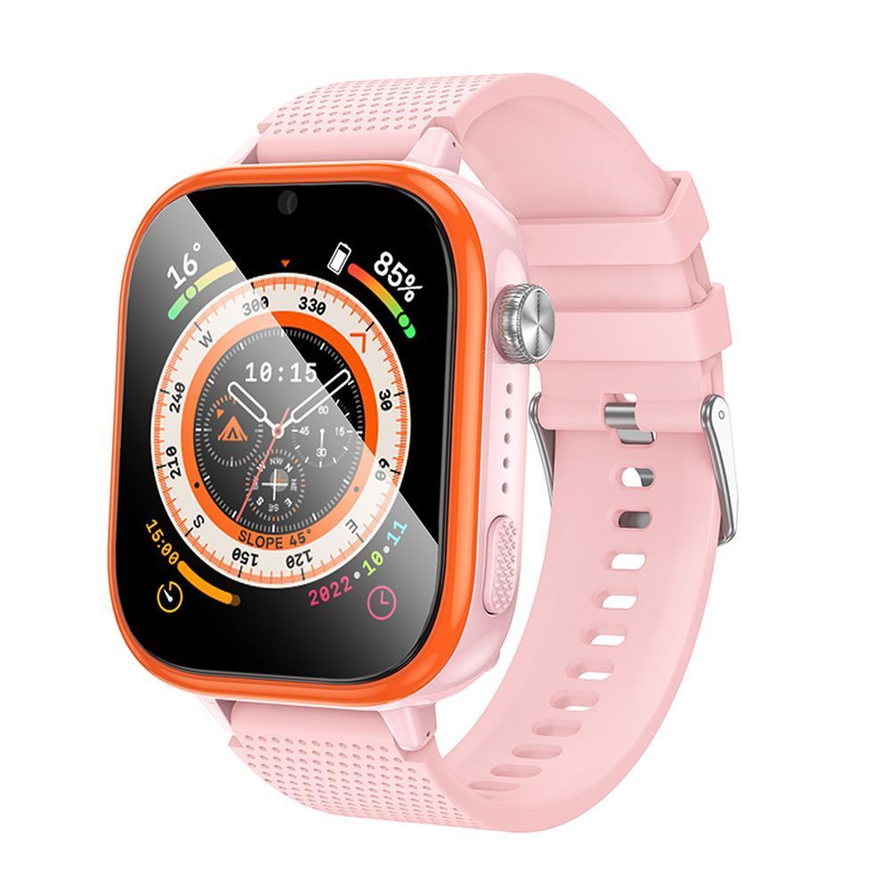 HOCO KIDS SMARTWATCH 4G GPS CALL FUNTION Y101 PINK