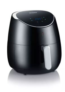 SEVERIN COMPACT HOT AIR FRYER XXL, 5L, BLACK