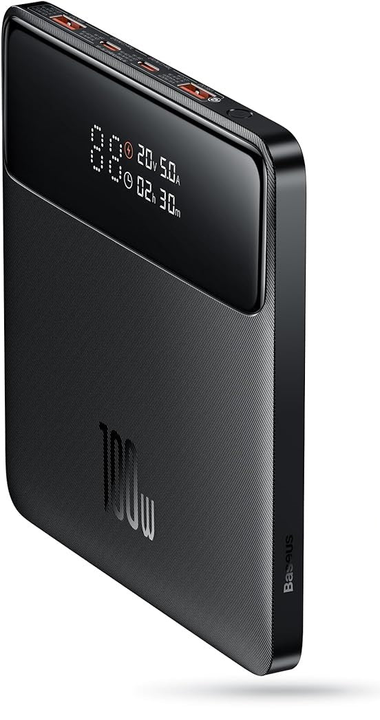 Baseus Powerbank 100W 20000mAh Display BLADE Black