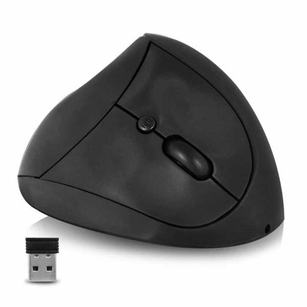 AC5100 ERGONOMIC MOUSE WIRELESS USB NANO RECEIVER,1600DPI BLACK ACT