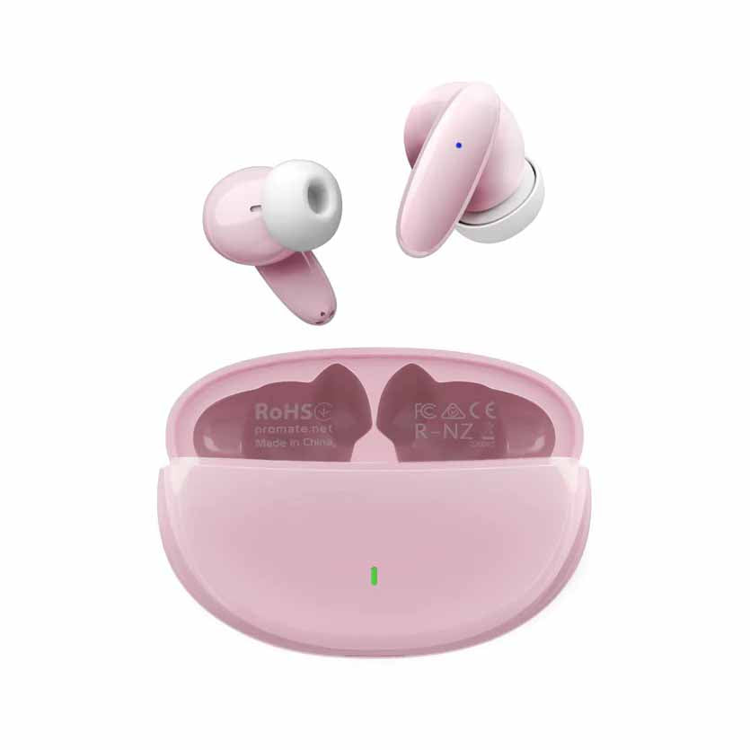 PROMATE LUSH.PINK EARPHONES ACOUSTIC IN-EAR TWS (Copy)
