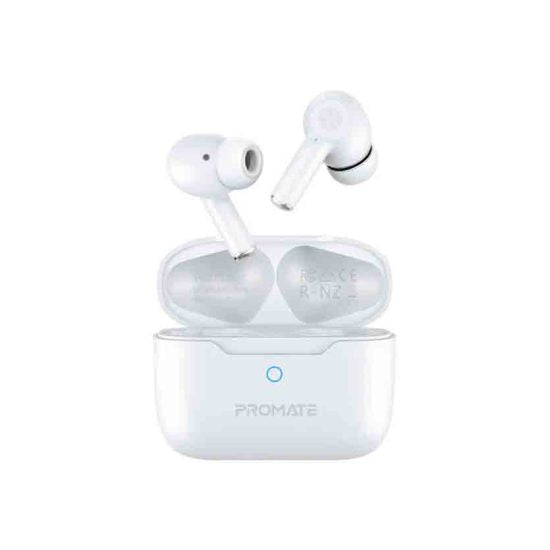 PROMATE PROPODS.WHITE EARPHONES BT ANC TWS WITH INTELLITOUCH