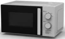 HYUNDAI MICROWAVE, 20LT, SILVER WITH COMMON GLASS DOOR