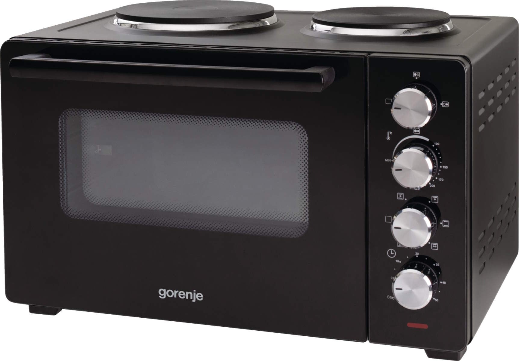 Gorenje Kitchen Oven 1000W 30L with Hot Plates OM30GBX