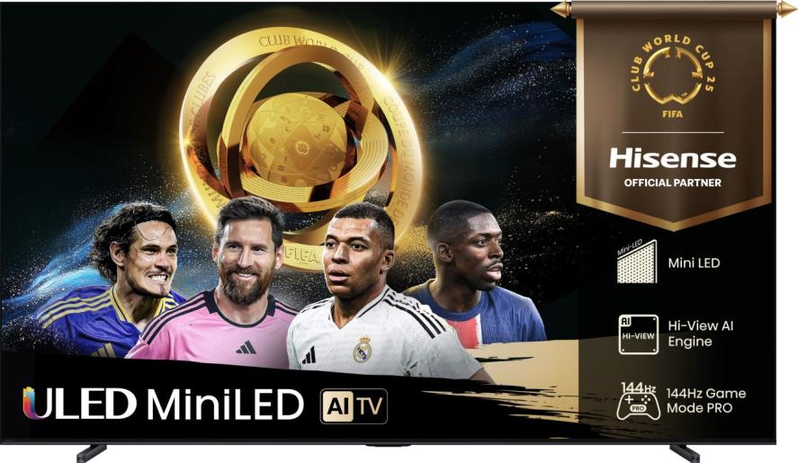 Hisense 85U7Q 85'' 4K Smart QLED MINI LED 144hz TV