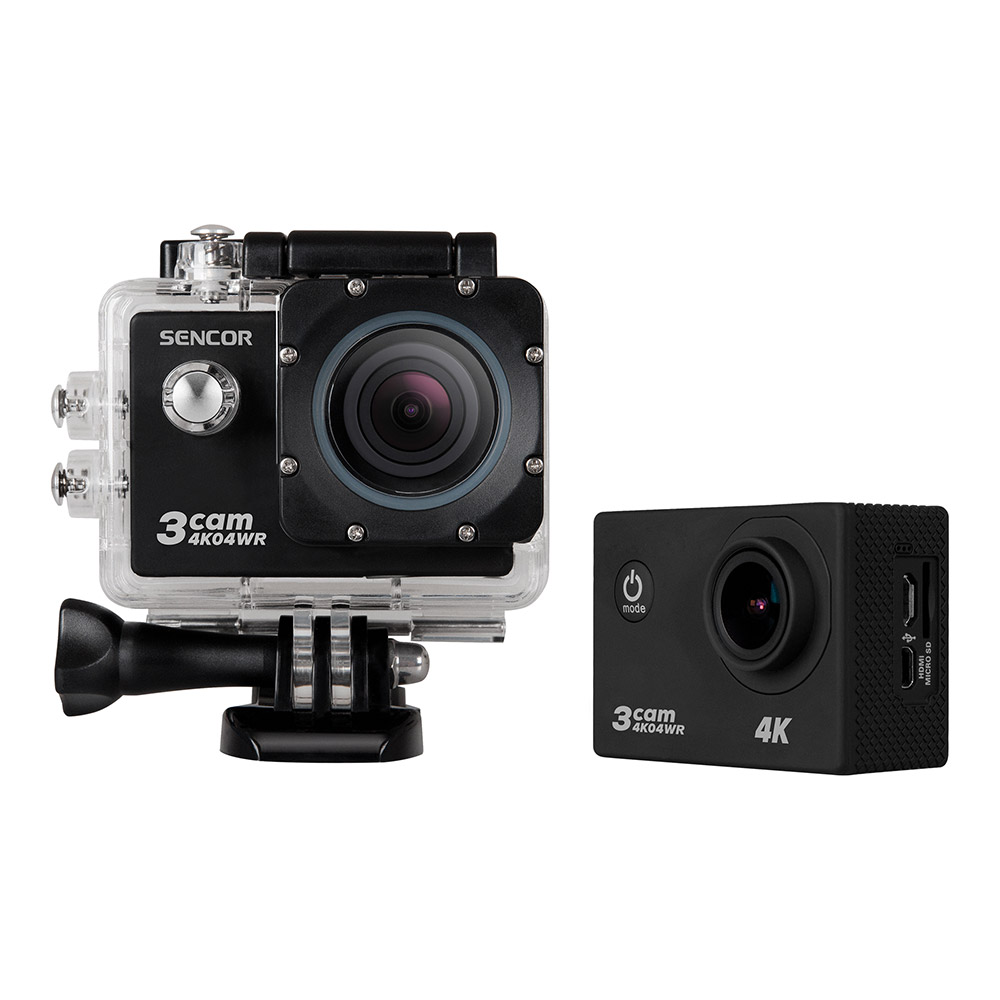 Action camera SENCOR 3CAM 4K04WR black