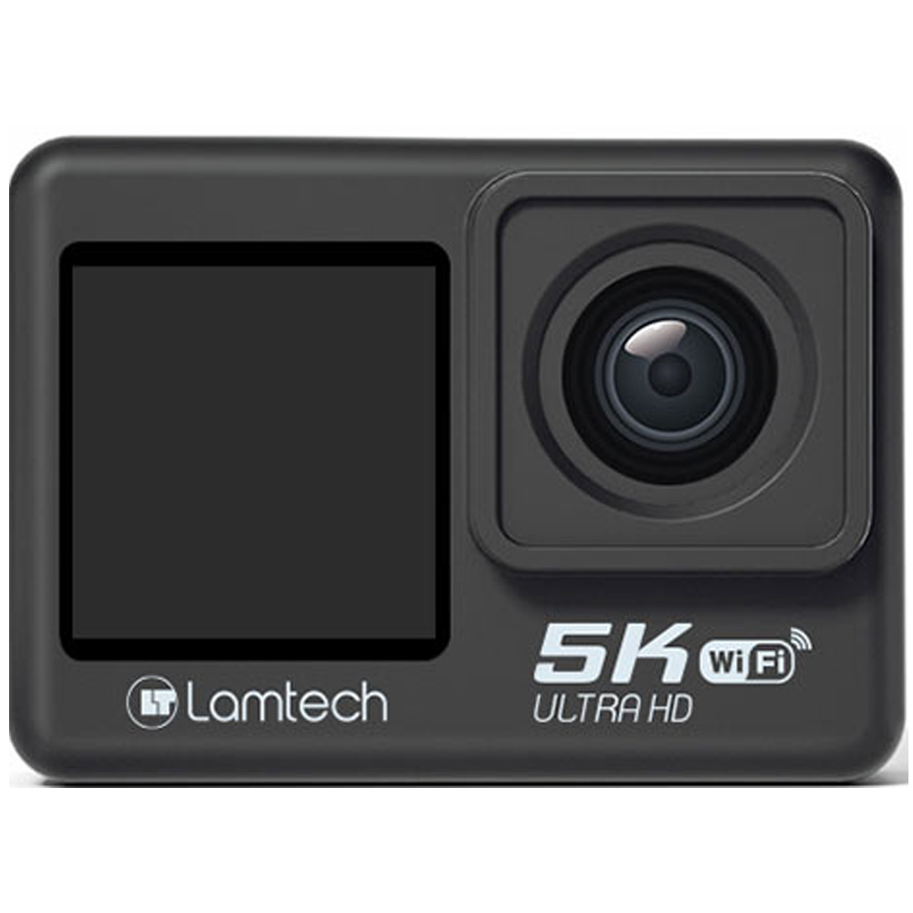 Action camera LAMTECH 5K UHD EIS Dual Screen LAM113232 black