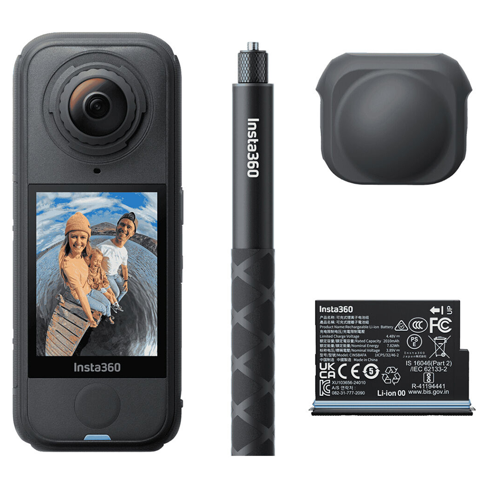 Action Camera INSTA360 X4 Air Starter Bundle Lightweight 8K black