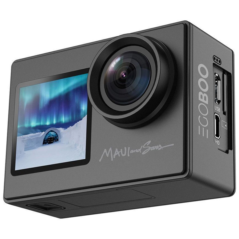 Action Camera EGOBOO X Maui And Sons MUSJ4000BLK black