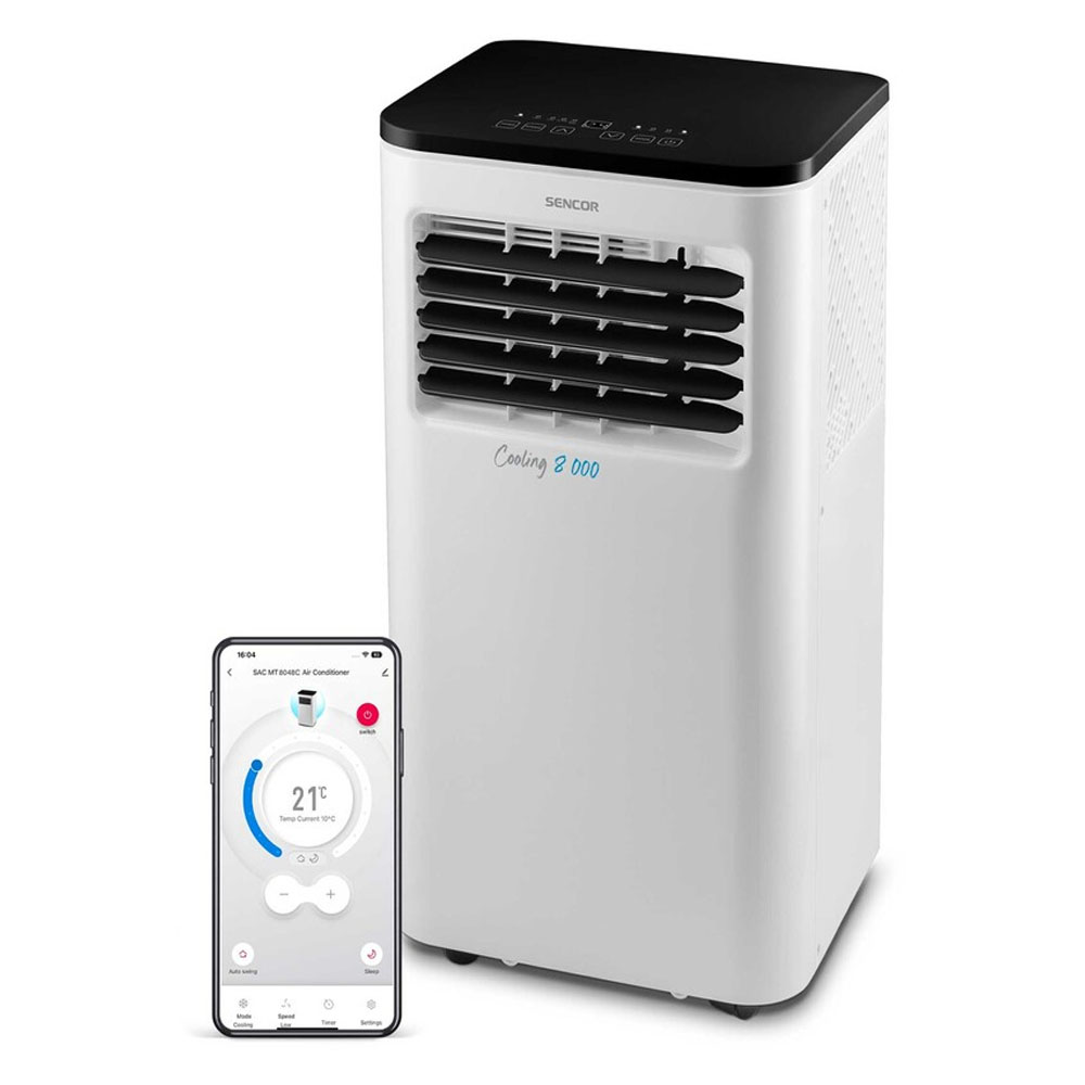 Portable Air Conditioner SENCOR SAC MT8048C WiFi white