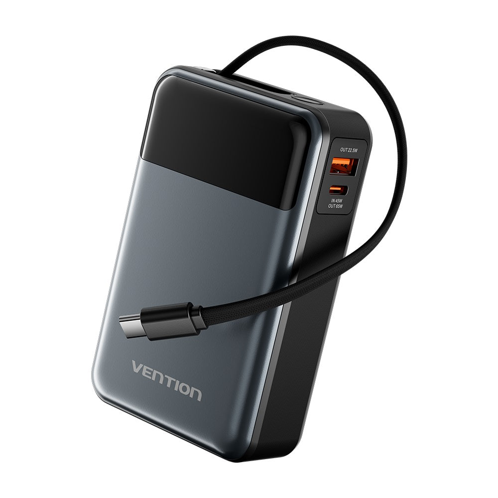 Vention Powerbank 20000mAh 65W+Built-in USBC FHYB0