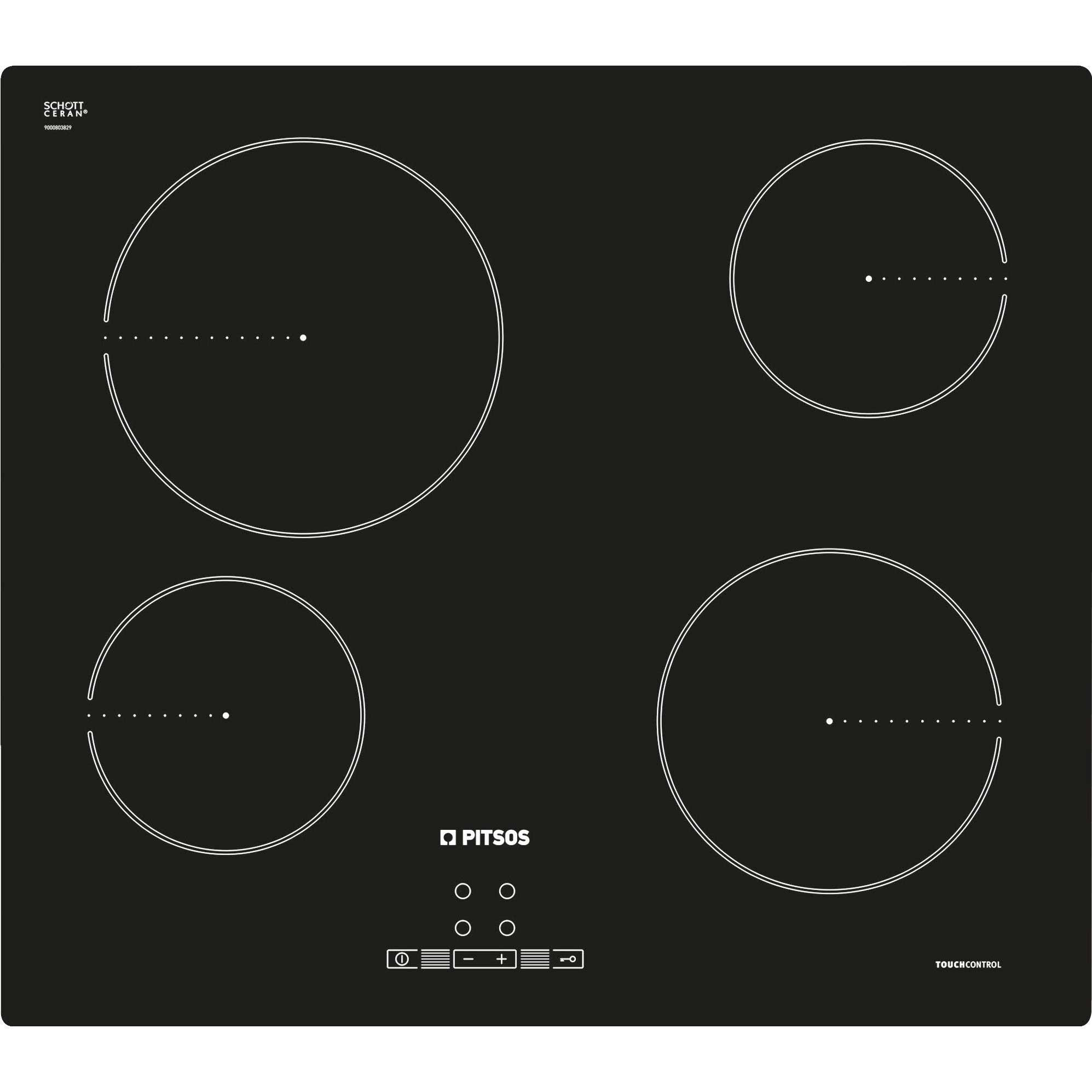 Pitsos CRE611S06 Built-in Ceramic Hob