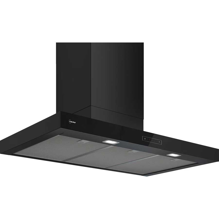 Neff D97BDN2S0 Wall Mount Cooker Hood, 90cm