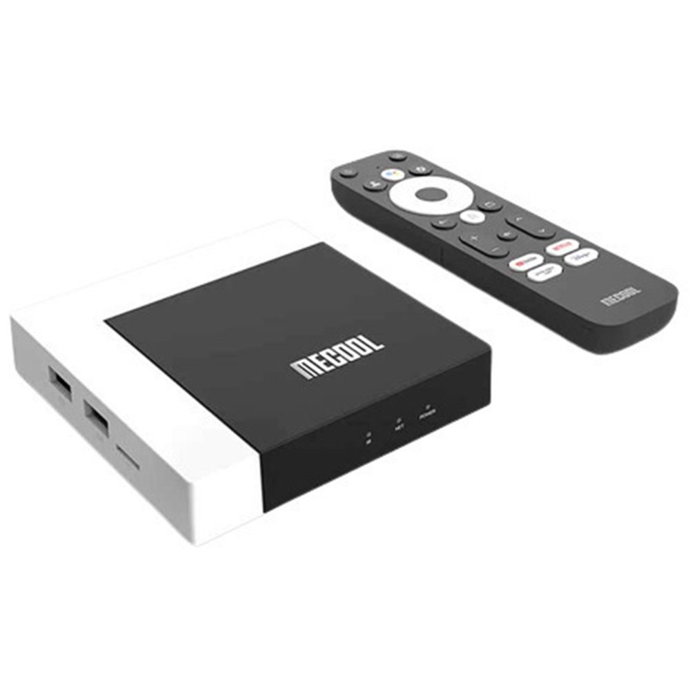 Media Player MECOOL KM7 Plus TV Box 4K black/white