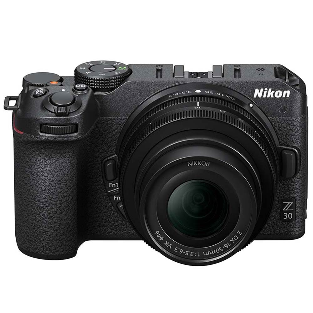 Digital camera NIKON Mirrorless Z30 + Z DX 16-50mm F3.5-6.3 VR + Z DX 50-250mm F4.5-6.3 VR black