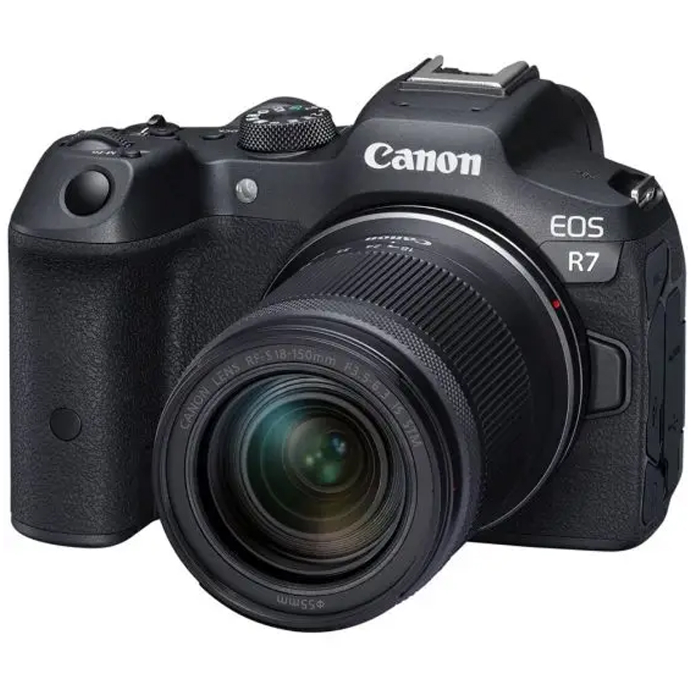 Digital camera CANON Mirrorless EOS R7+ RF-S 18-150mm F3.5-6.3 IS STM 5137C040AA black