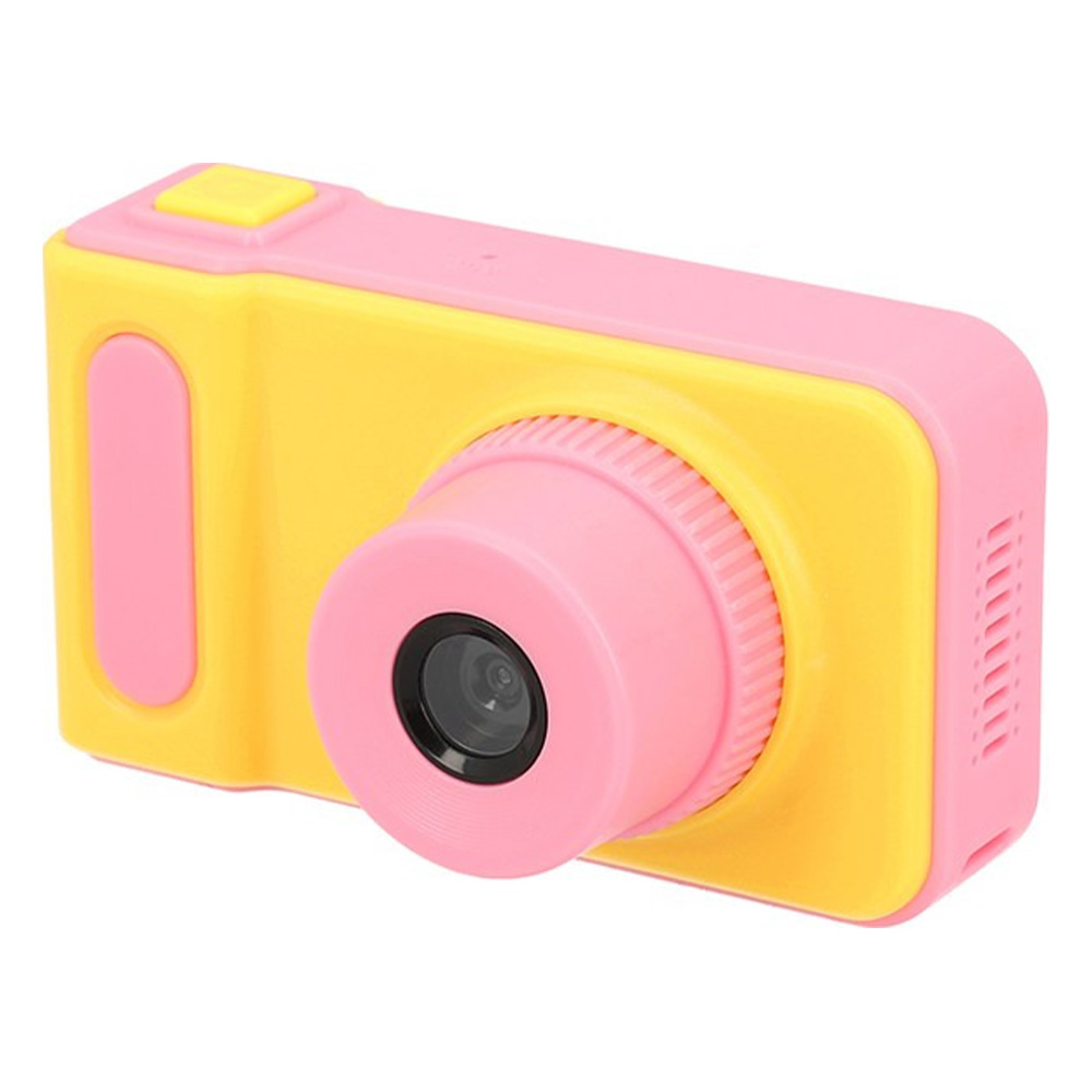 Digital camera LAMTECH Mini Kid Princess LAM112068 yellow/pink