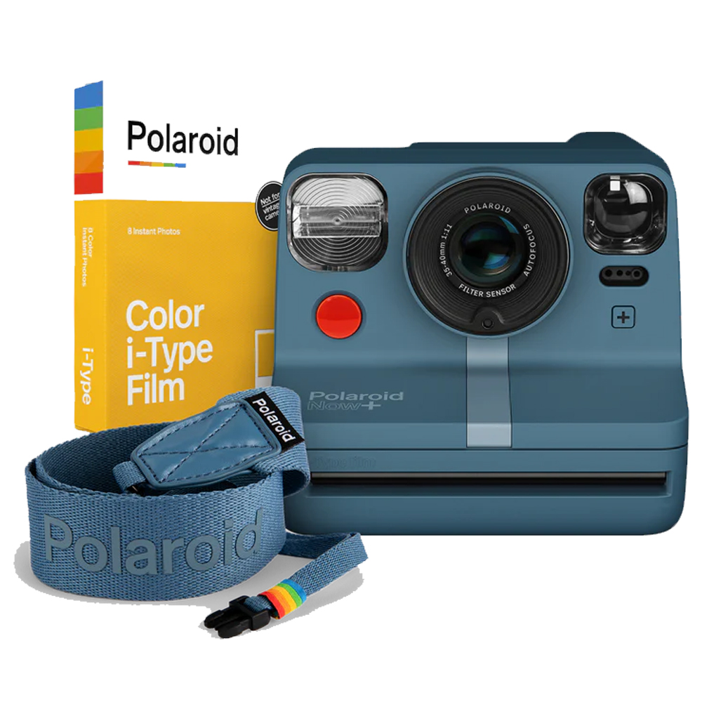 Instant camera POLAROID Now+ blue/grey