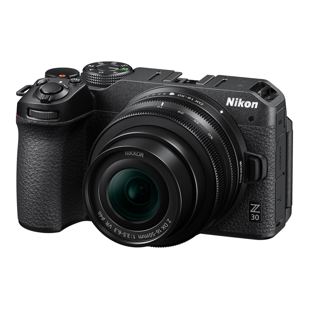 Digital camera NIKON Mirrorless Z30 + Z DX 16-50mm F3.5-6.3 VR black