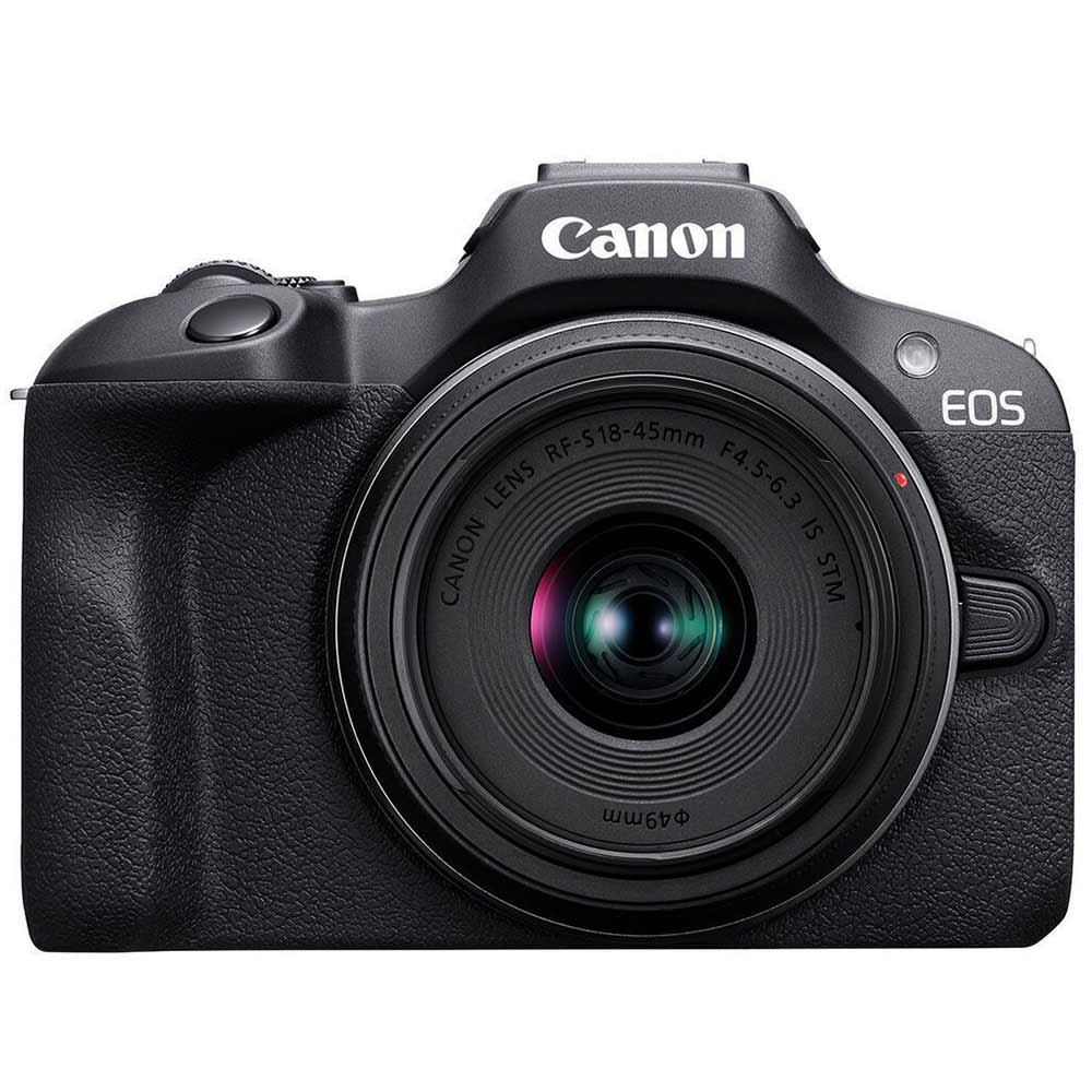 Digital camera CANON Mirrorless EOS R100 + RF-S 18-45mm F4.5-6.3 IS STM 6052C034AA black