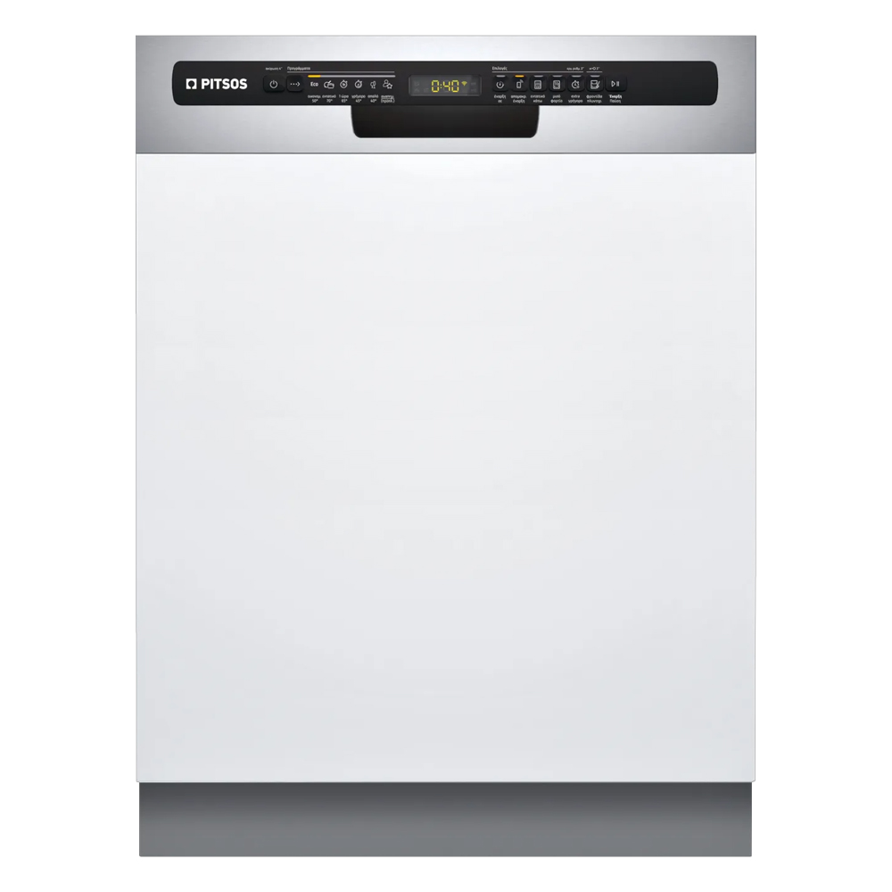Dishwasher PITSOS DIF60I01 brushed steel