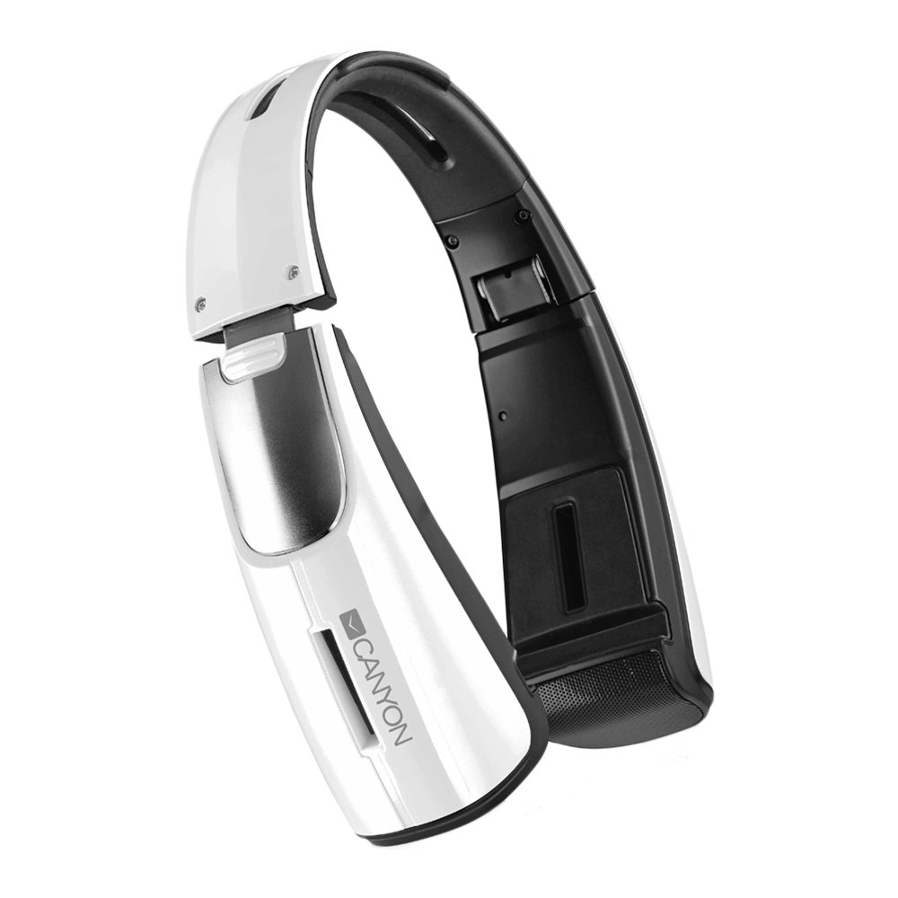 Portable media player speaker/tablet stand CANYON CND-TBTSP1W white