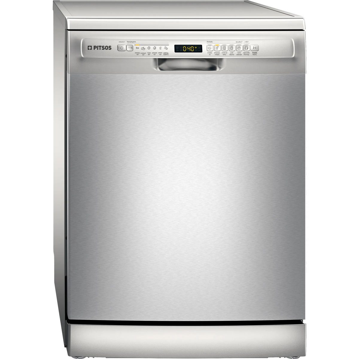 Pitsos DSF60I01 Free Standing Dishwasher, 60cm width