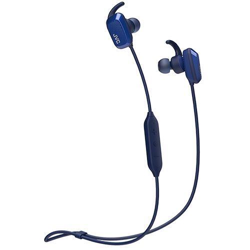 Bluetooth Earphones - Neckband with microphone JVC HA-ET65BV-A blue