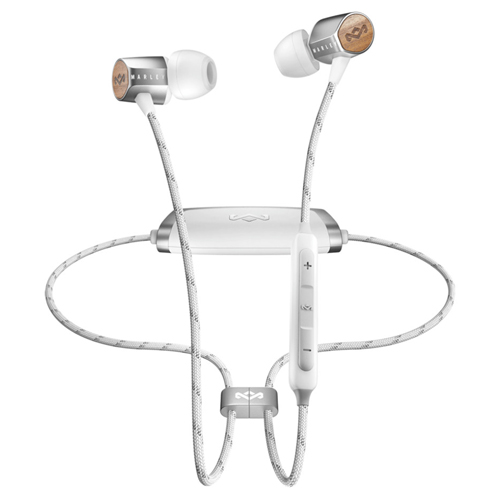 Bluetooth Earphones - Neckband with microphone MARLEY Uplift 2.0 Wireless EM-JE103-SV silver