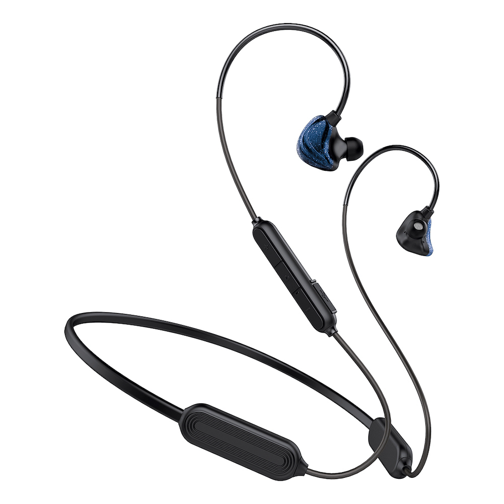 Bluetooth Earphones - Neckband with microphone BUXTON REI-BT 300 blue