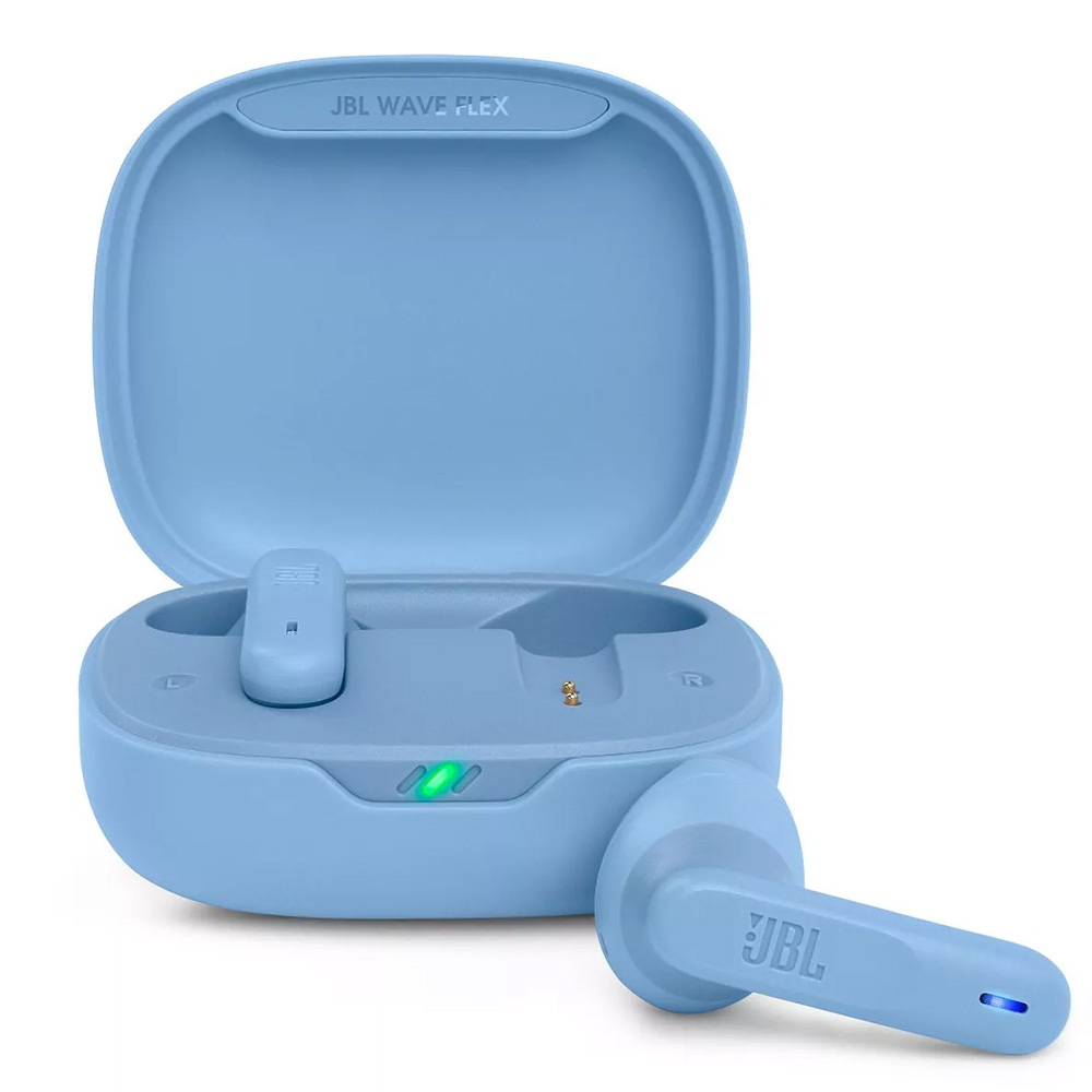 Bluetooth Earbuds JBL Wave Flex True Wireless JBLWFLEXBLU blue