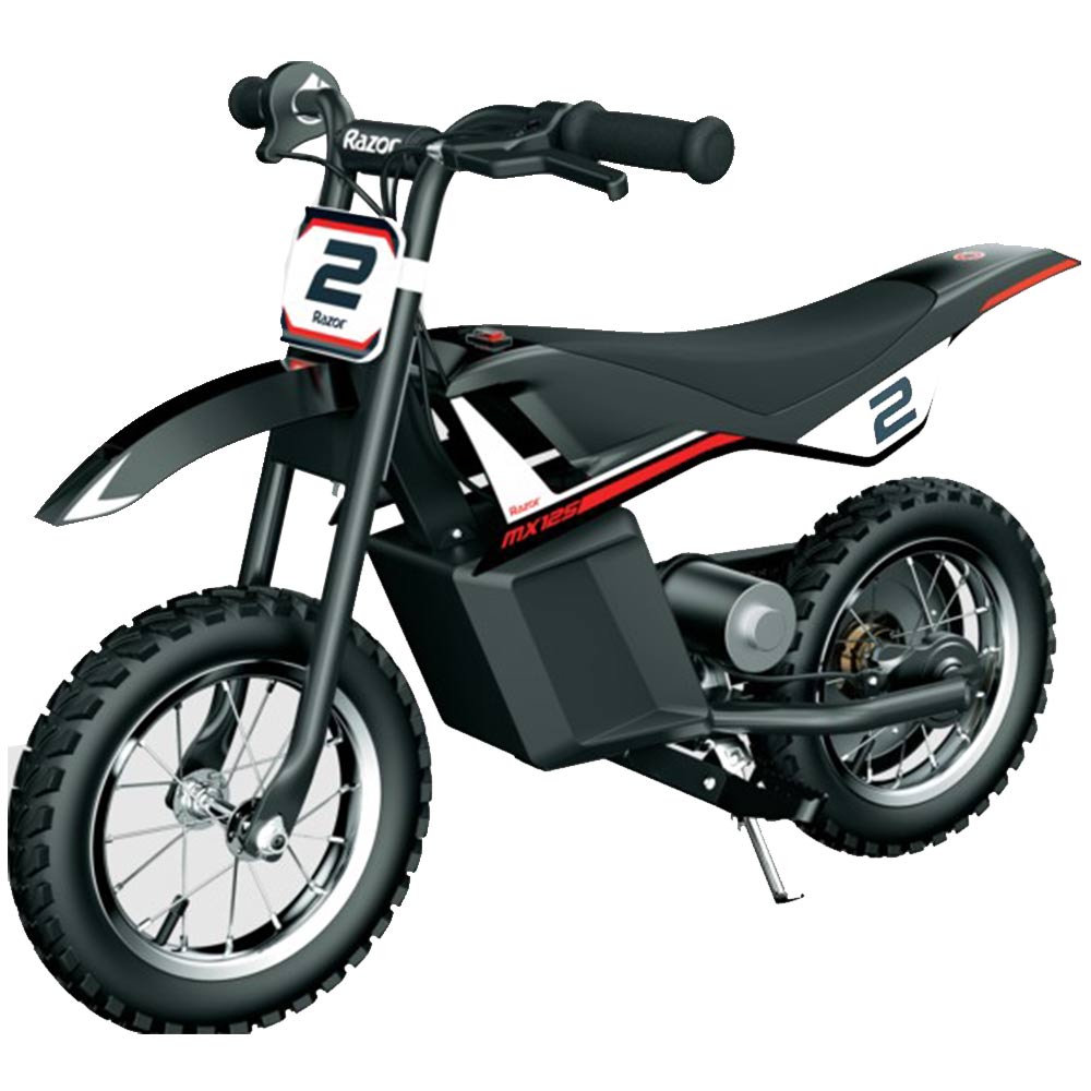 Electric Motocycle 12" for Kids RAZOR MX125 Dirt Rocket 15159105 black