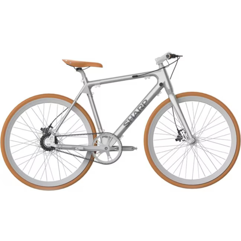 Electric Bicycle 21" SHARP E-Bike BK-RS08E-S silver