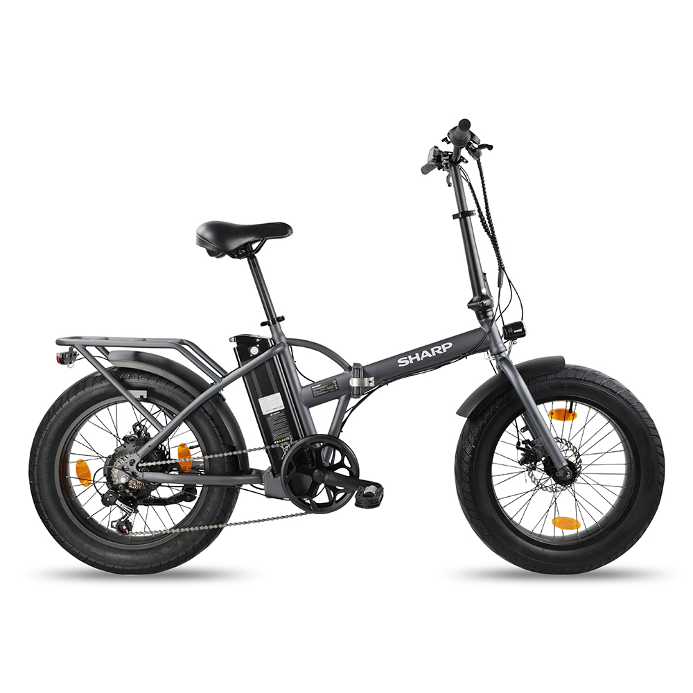 Electric Bicycle 20" SHARP E-Bike BK-FD06-EN grey