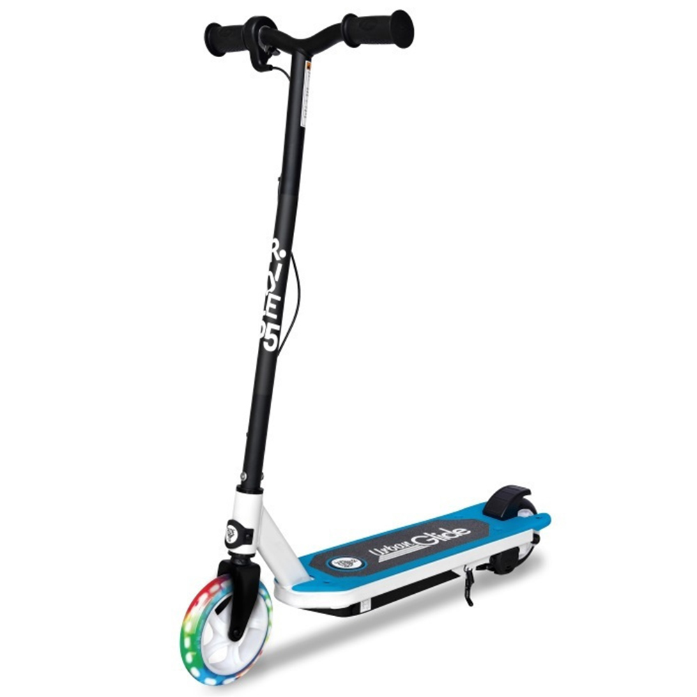 Kids Electric Scooter URBANGLIDE Ride 55 Flash Wheels 5.5'' URBTR13123 blue