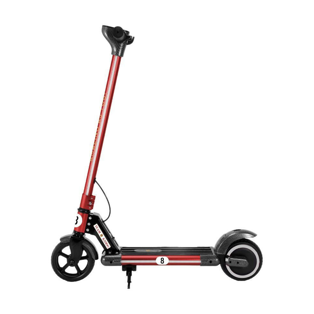 Electric Scooter KIDDOBOO KiddoRacer Wheels 6.5" KBJY65LRED red