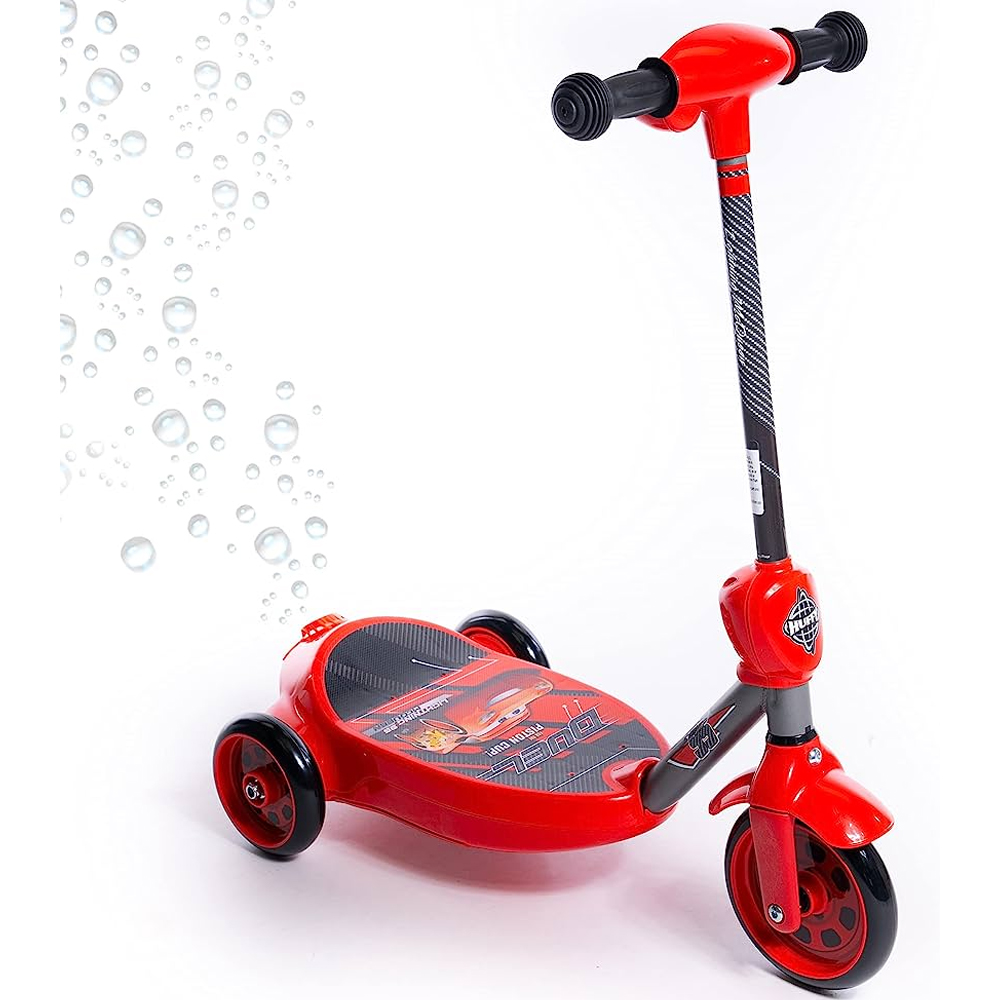 Kids Electric Scooter HUFFY Disney Pixar Cars Bubble 18068WP red