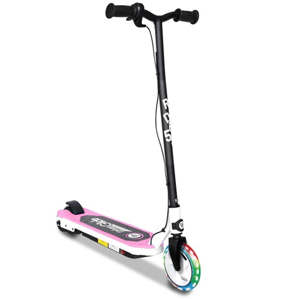 Kids Electric Scooter URBANGLIDE Ride 55 Flash Wheels 5.5'' URBTR13125 pink