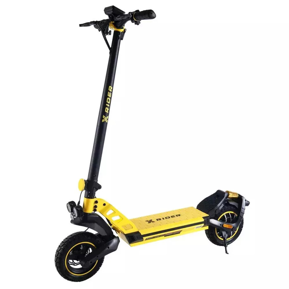 Electric Scooter MANTA XRider F10 Wheels 10'' XROOF10 yellow