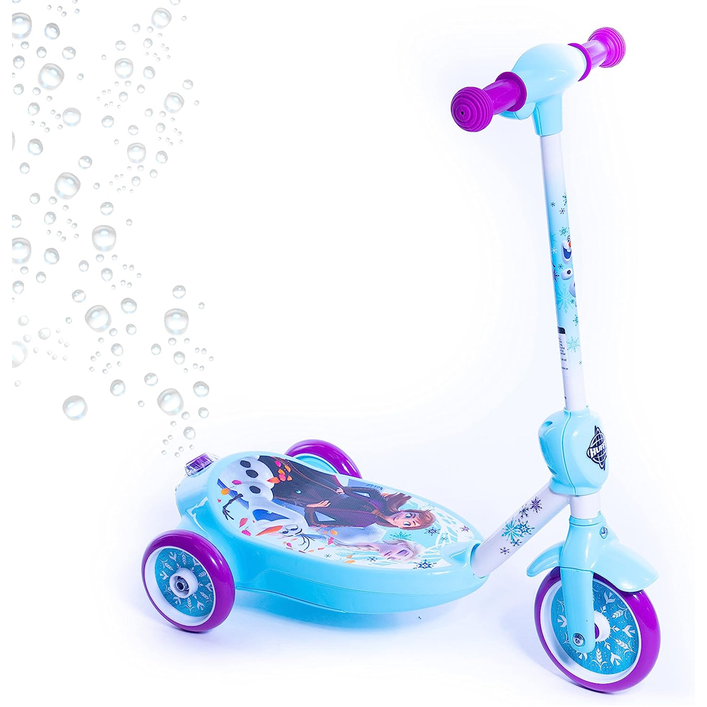 Kids Electric Scooter HUFFY Disney Frozen Bubble 18019WP turquiose