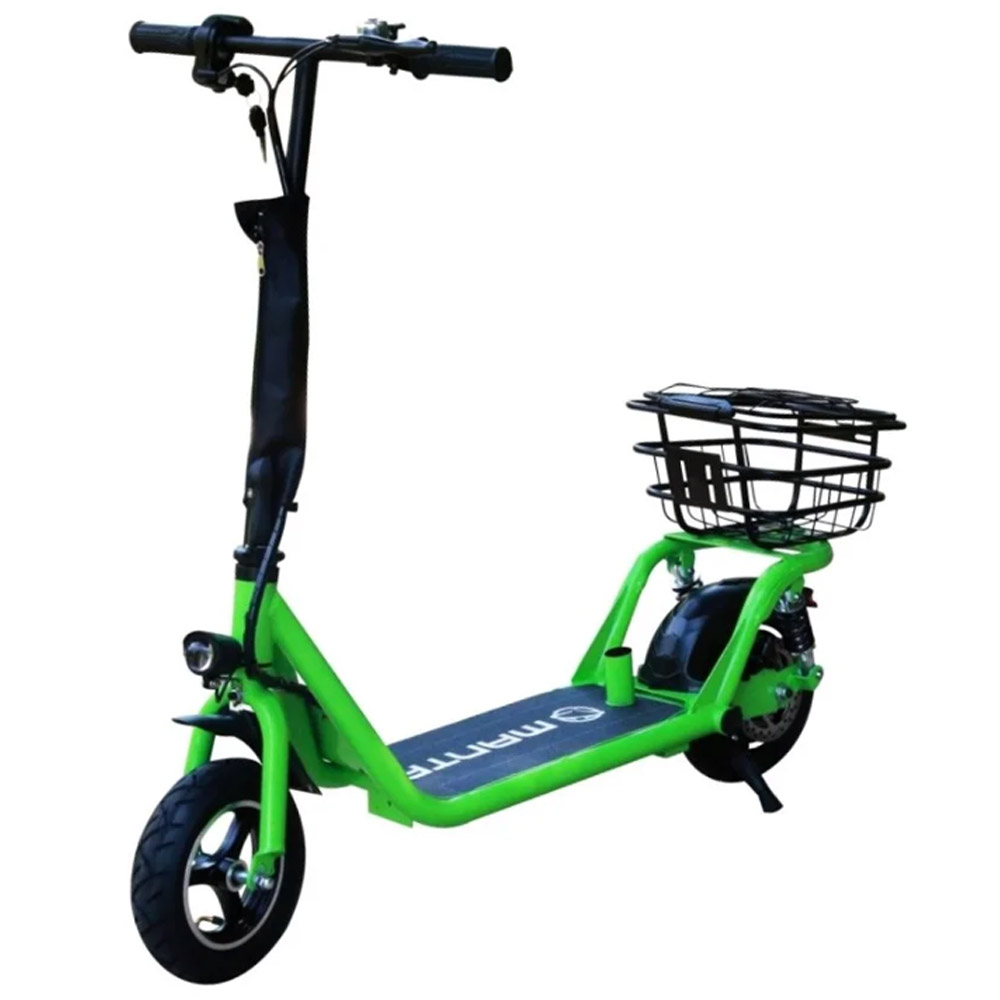 Electric Scooter MANTA Flinston Wheels 10" MES1001H green