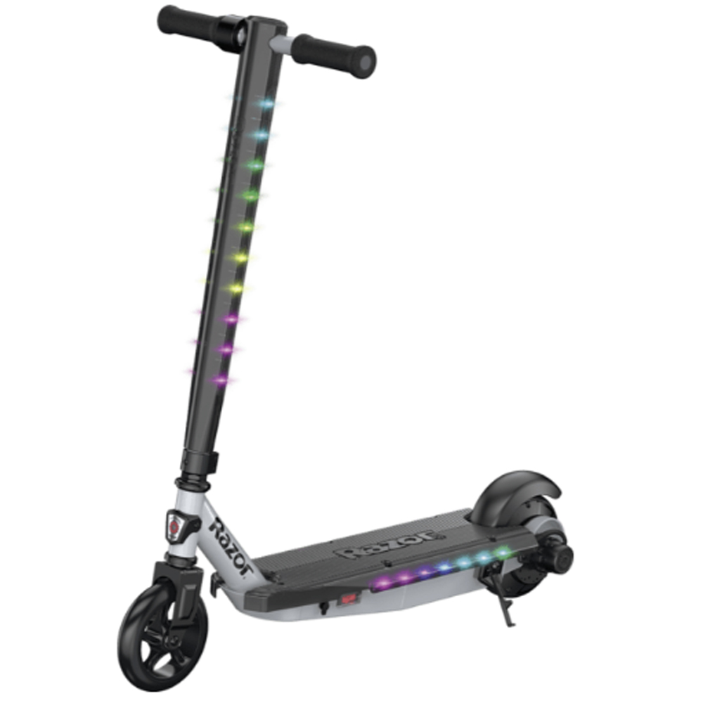 Kids Electric Scooter RAZOR Power Core E90 Light Show 13112122 black