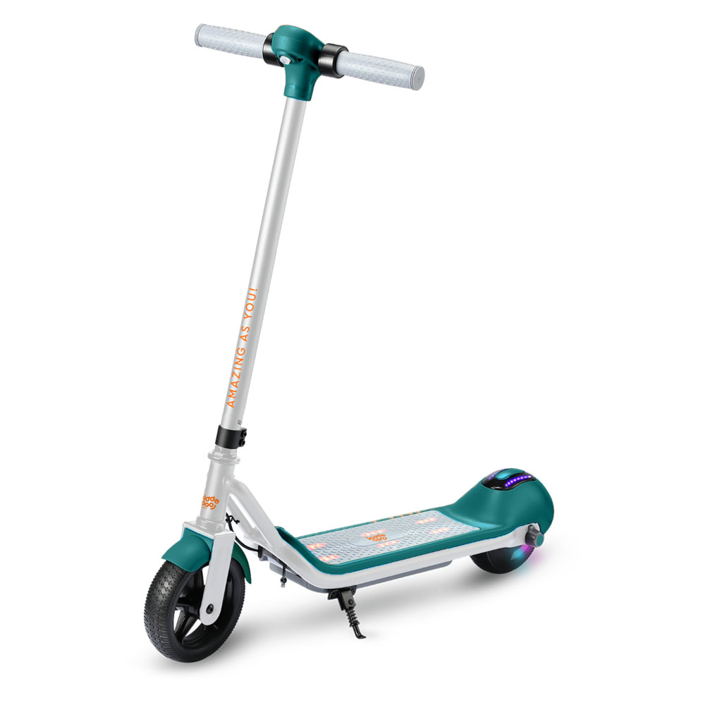 Electric Scooter KIDDOBOO KiddoRider Wheels 6.5" KBY2GRN green