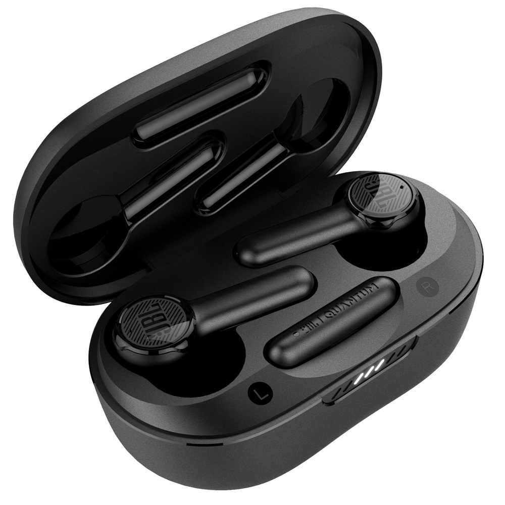 Bluetooth Earbuds JBL Quantum True Wireless JBLQUANTUMTWSBLK black