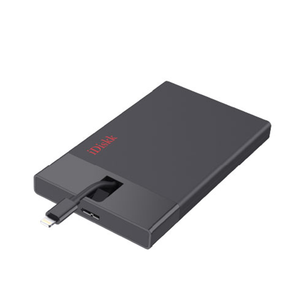 Θήκη για εξωτερικό σκληρό δίσκο 2.5" IDISKK μαύρο